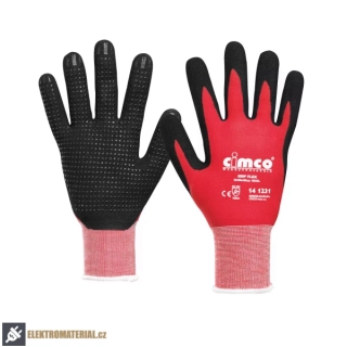 CIMCO 141231 Ochranné pracovní rukavice GRIP FLEX, velikost 10 (1 pár)