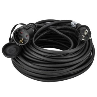 Tracon UNH20IP44 Univerzální prodlužovací kabel délka 20 m, 1xSCHUKO, 16A/250VAC, 3x1,5mm2 H07RN-F, Pmax.:3680 W