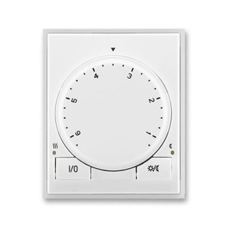 ABB 3292E-A10101 01, ELEMENT Termostat univerzální otočný, bílá/ledová bílá