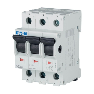 Třífázový hlavní vypínač Eaton 276276 IS-63/3 na DIN lištu