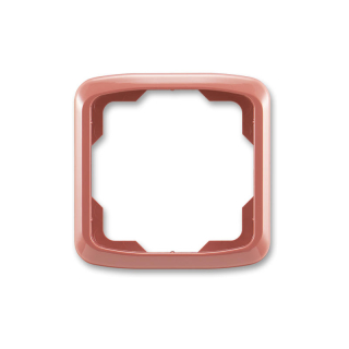 Rámeček ABB Tango 3901A-B10 R2 jednonásobný vřesově červený