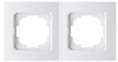 ELITE - Dvojnásobný rámeček bílý SEZ E2/B