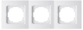 ELITE - Trojnásobný rámeček bílý SEZ E3/B