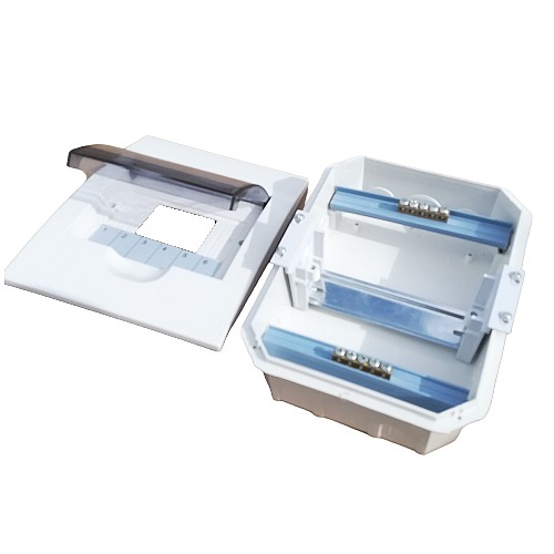 Elektrický rozvaděč SEZ STILO 6M modulový pod omítku transparentní dvířka