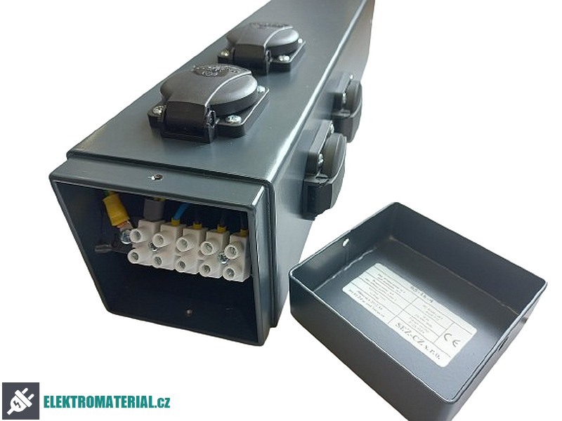 Připojení Zásuvkový sloupek SEZ RS-16-4 Energo sloupek 4x230 V