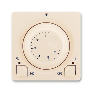 Kryt termostatu Swing ABB 3292G-A10101 C1 univerzální s otočným nastavením teploty krémový
