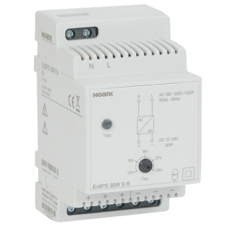 Noark 111726 Ex9PS 30W S R Napájecí zdroj, 30W, Stabilizovaý výstup, Regulovatelné napětí 12-24VDC