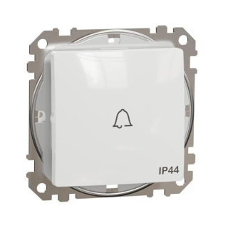 SCHNEIDER SDD211131 SEDNA Tlačítko 1/0 "zvonek" IP44, bílá
