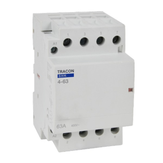 Tracon SHK4-63 Modulární stykač 3 Mod, 4×NO