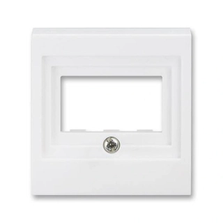 ABB 5014H-A00040 03, LEVIT Kryt zásuvky reproduktorové, komun, nebo USB; bílá